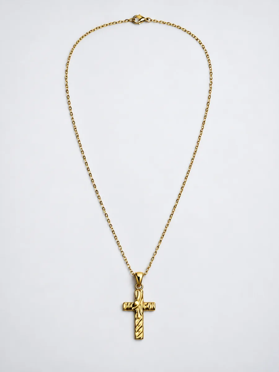 Gold Uçlu Zincir Kolye