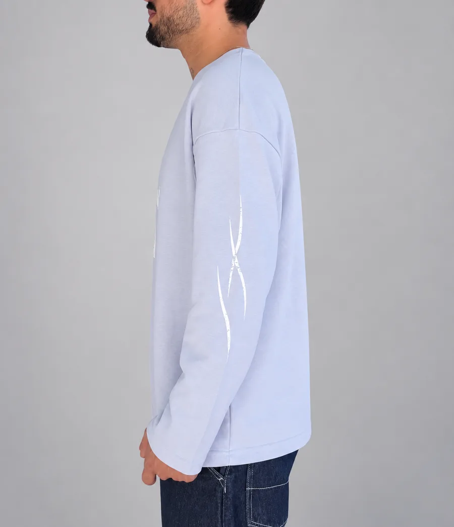 Baskılı Oversize Sweatshirt