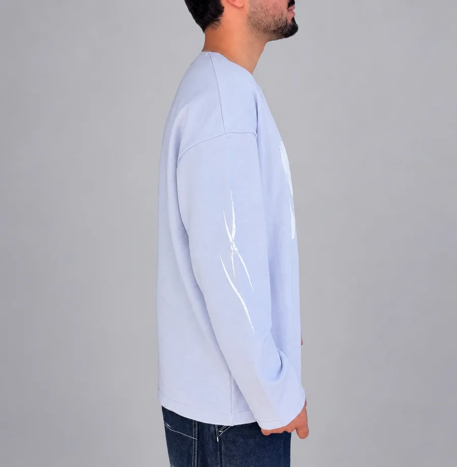 Baskılı Oversize Sweatshirt